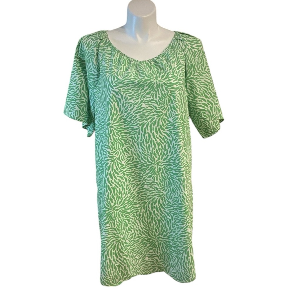MICHAEL Michael Kors Green Patterned Dress